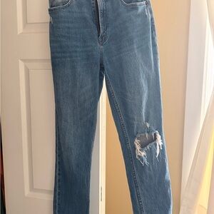 Abercrombie & Fitch The 90s Straight Ultra High Rise Jeans